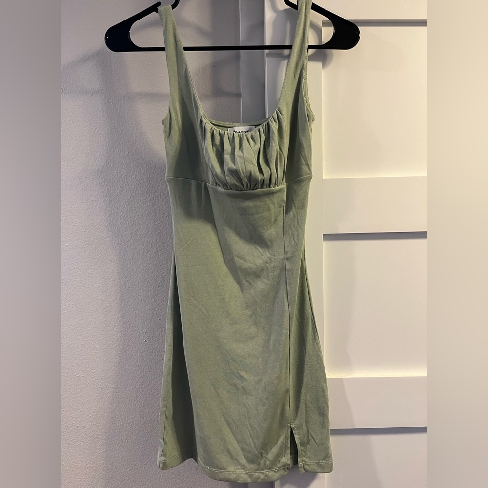 Princess Polly Green Mini Body Con Dress